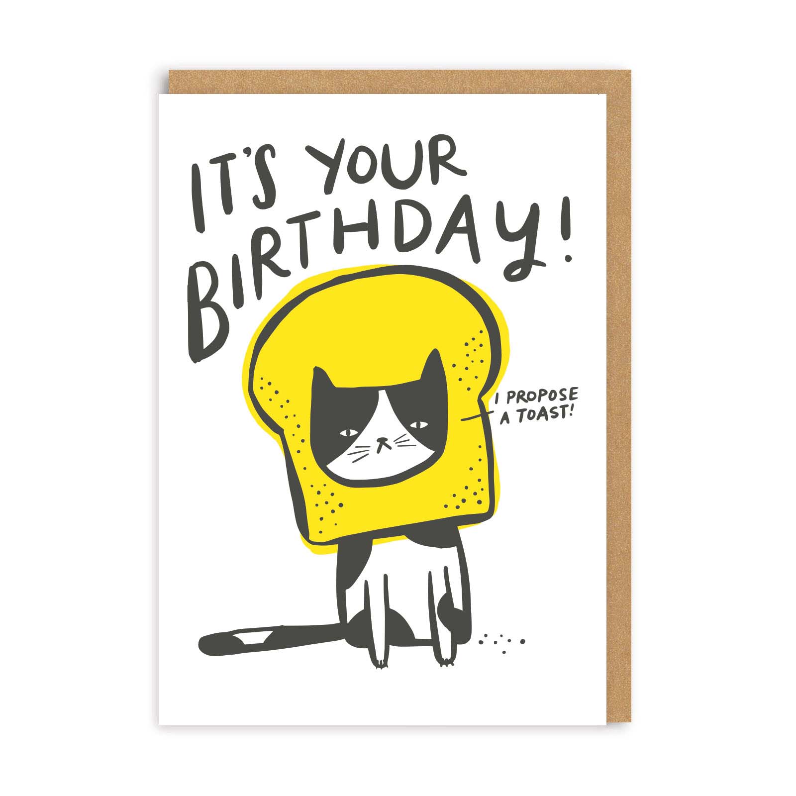 I Propose A Toast It's Your Birthday Card By Penny Black