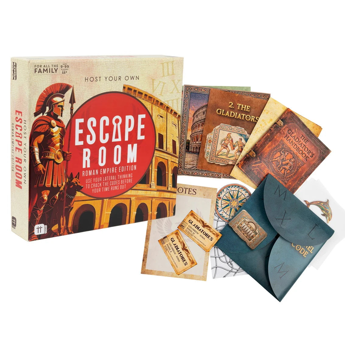 Host Your Own Family Escape Room - Roman Empire Edition By Penny Black