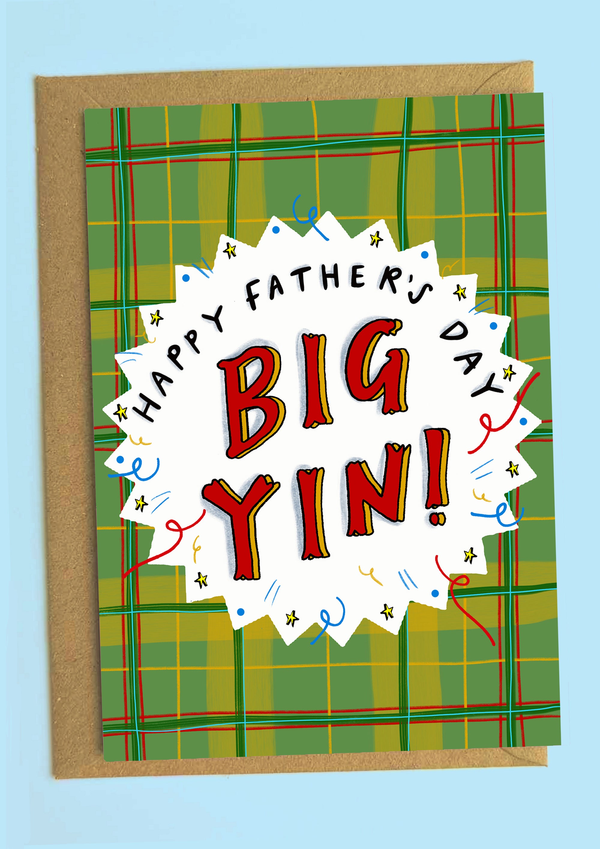 Happy Father's Day Big Yin Scottish Card by penny black