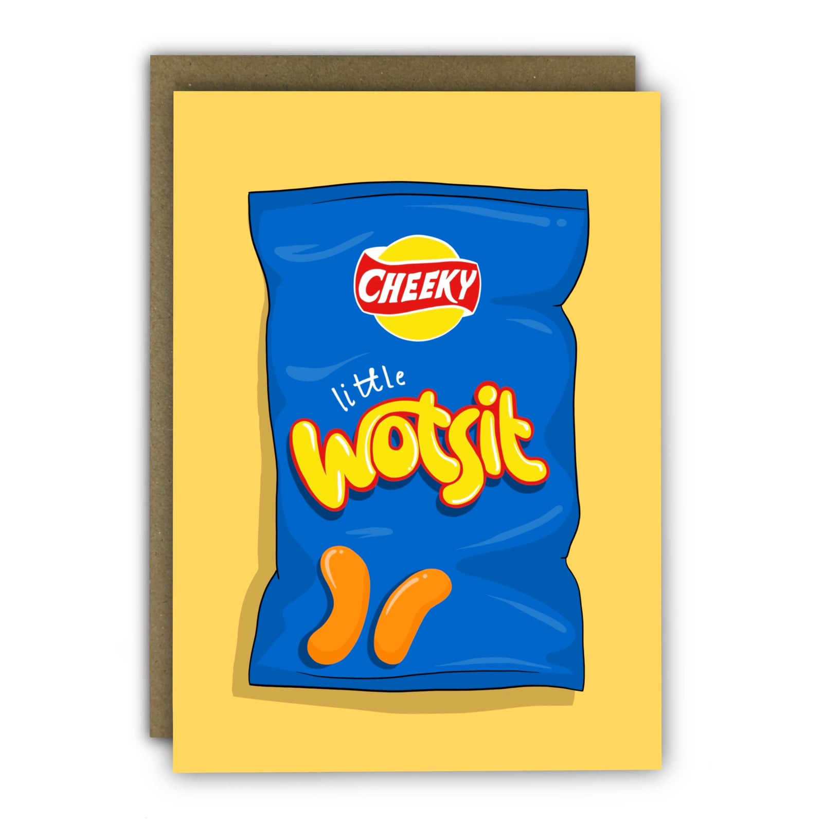 Cheeky Little Wotsit Funny Birthday Card By Penny Black