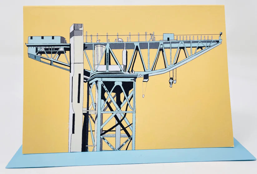 Titan Crane Clydebank Art Card
