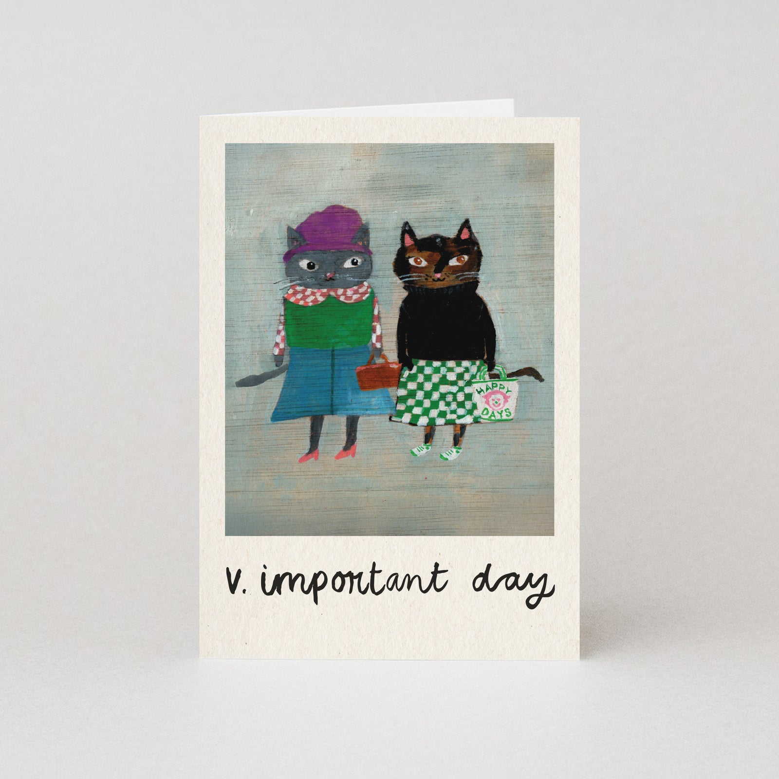 Very Important Day Cats Card By Penny Black