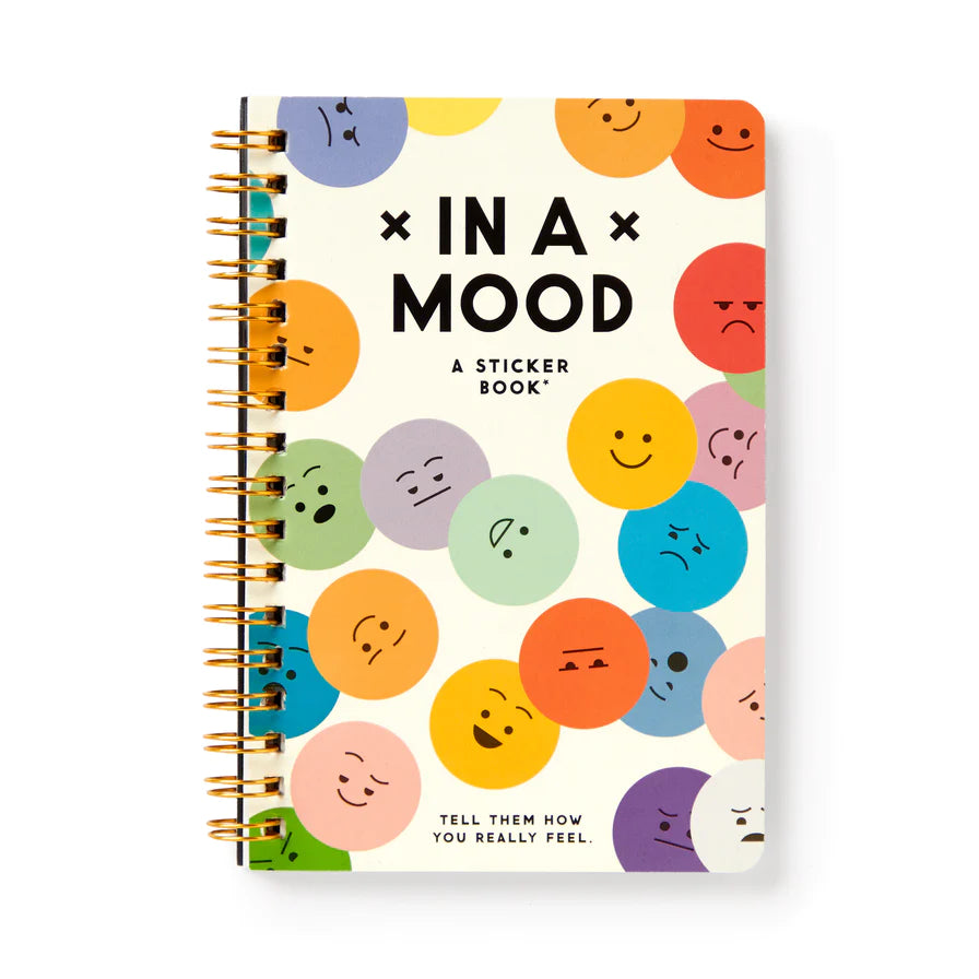 In A Mood Sticker Book by brass monkey from penny black