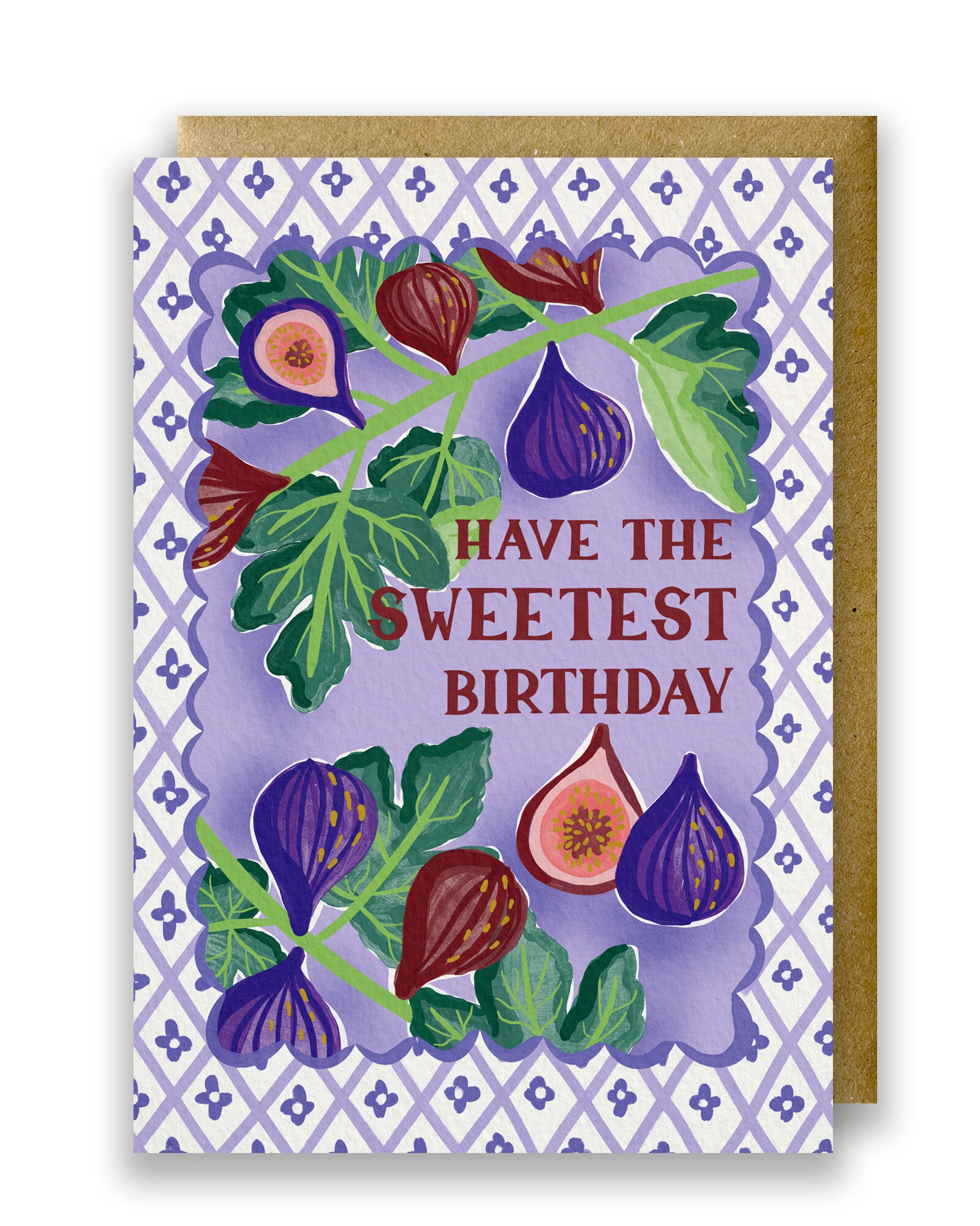 Palermo Picnic Figs Have The Sweetest Birthday Card By Penny Black