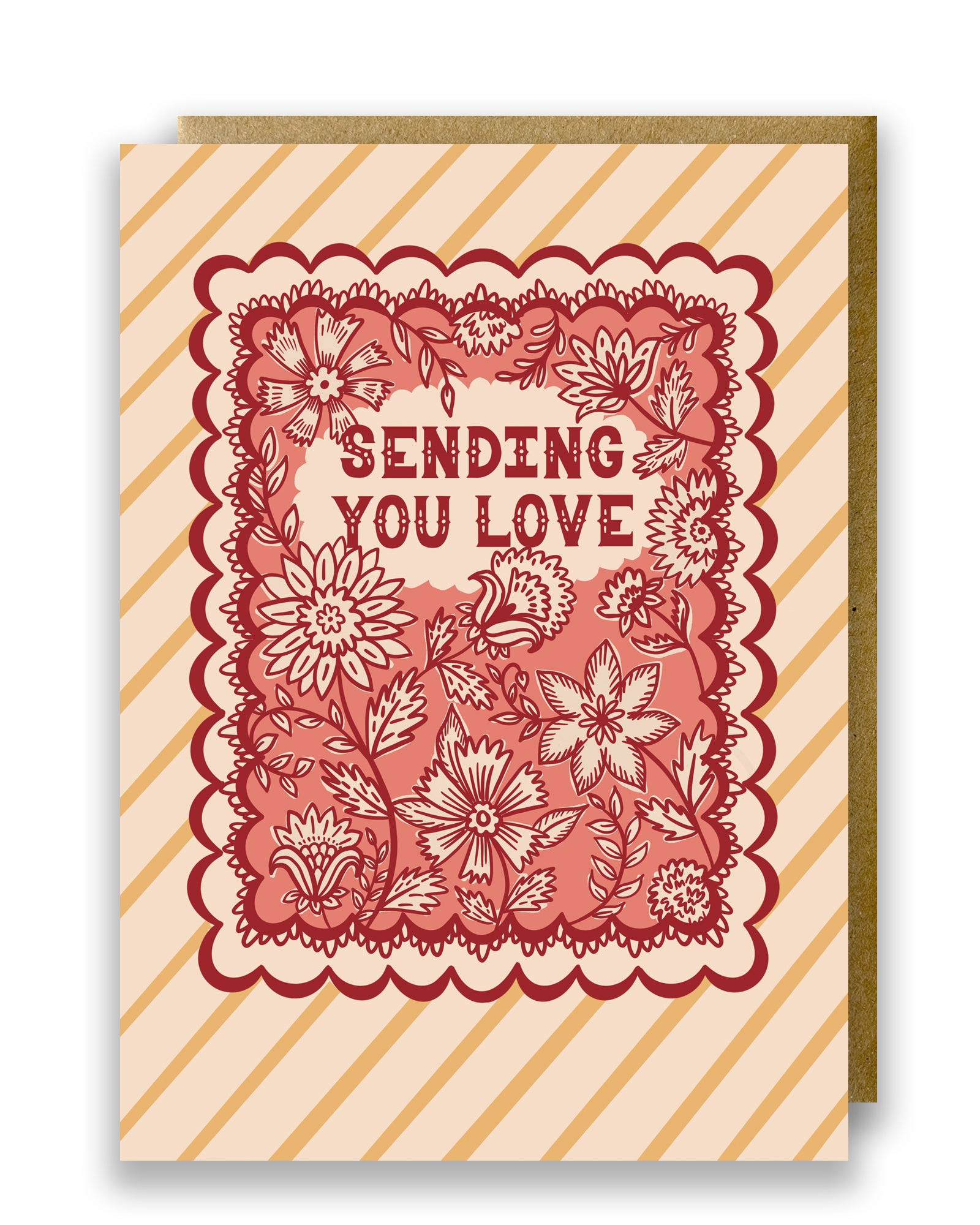 Udaipur Sending Love Friendship Card By Penny Black
