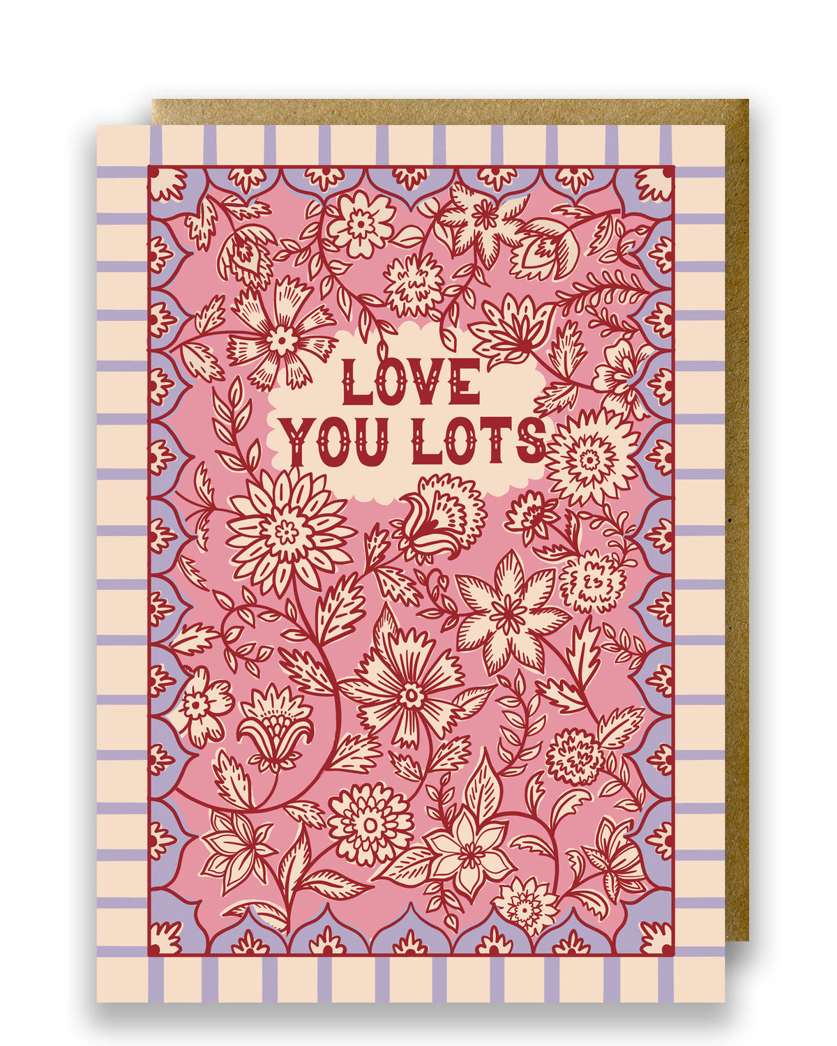 Jaipur Love You Lots Card By Penny Black
