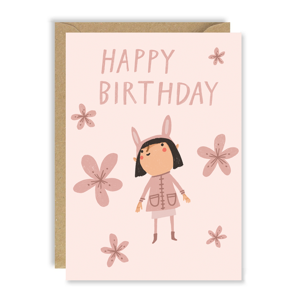 Cutie Bunny Children&#39;s Birthday Card by penny black