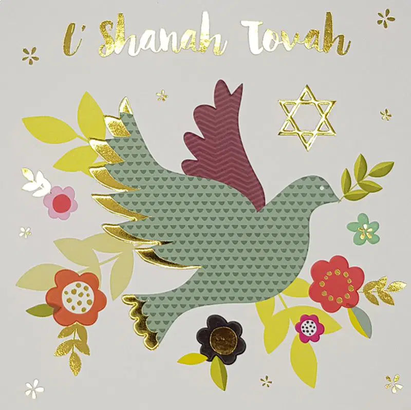 Dove L&#39;Shanah Tovah Jewish New Year Card