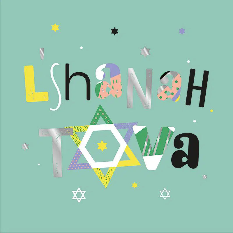 Collage L&#39;Shanah Tova Jewish New Year Card