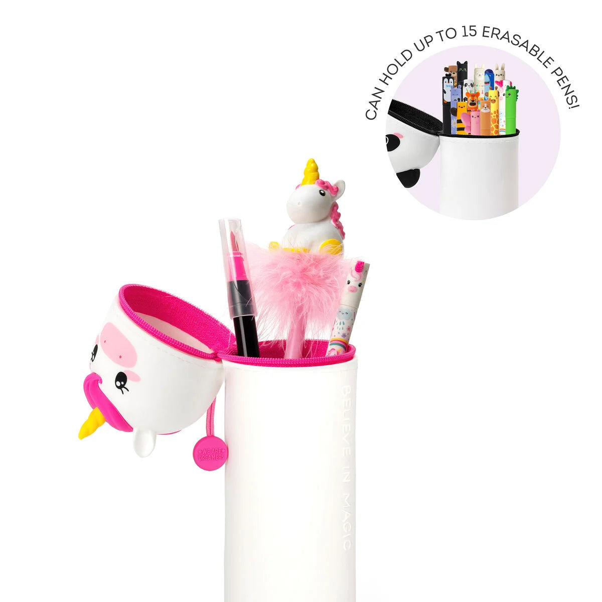 Kawaii Unicorn 2-in-1 Pencil Case and Pen Holder By Penny Black