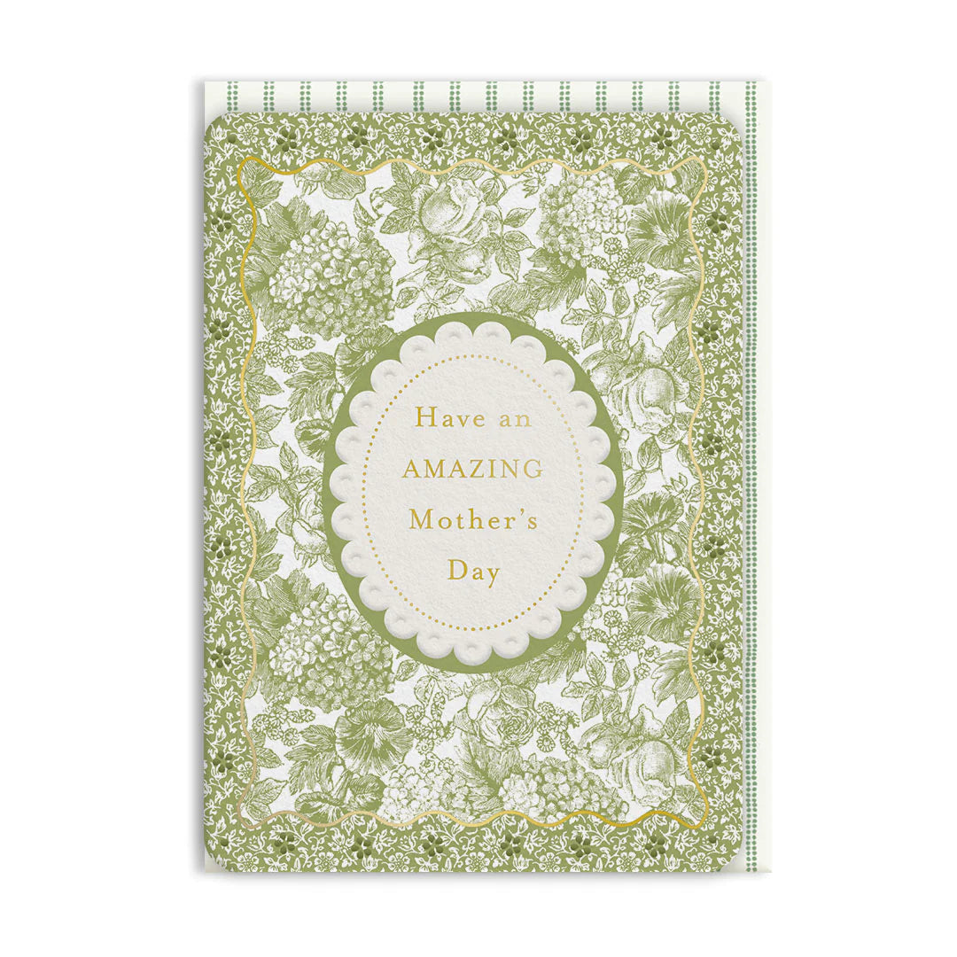 Laura Ashley Sweet Alyssum Mother's Day Card by penny black