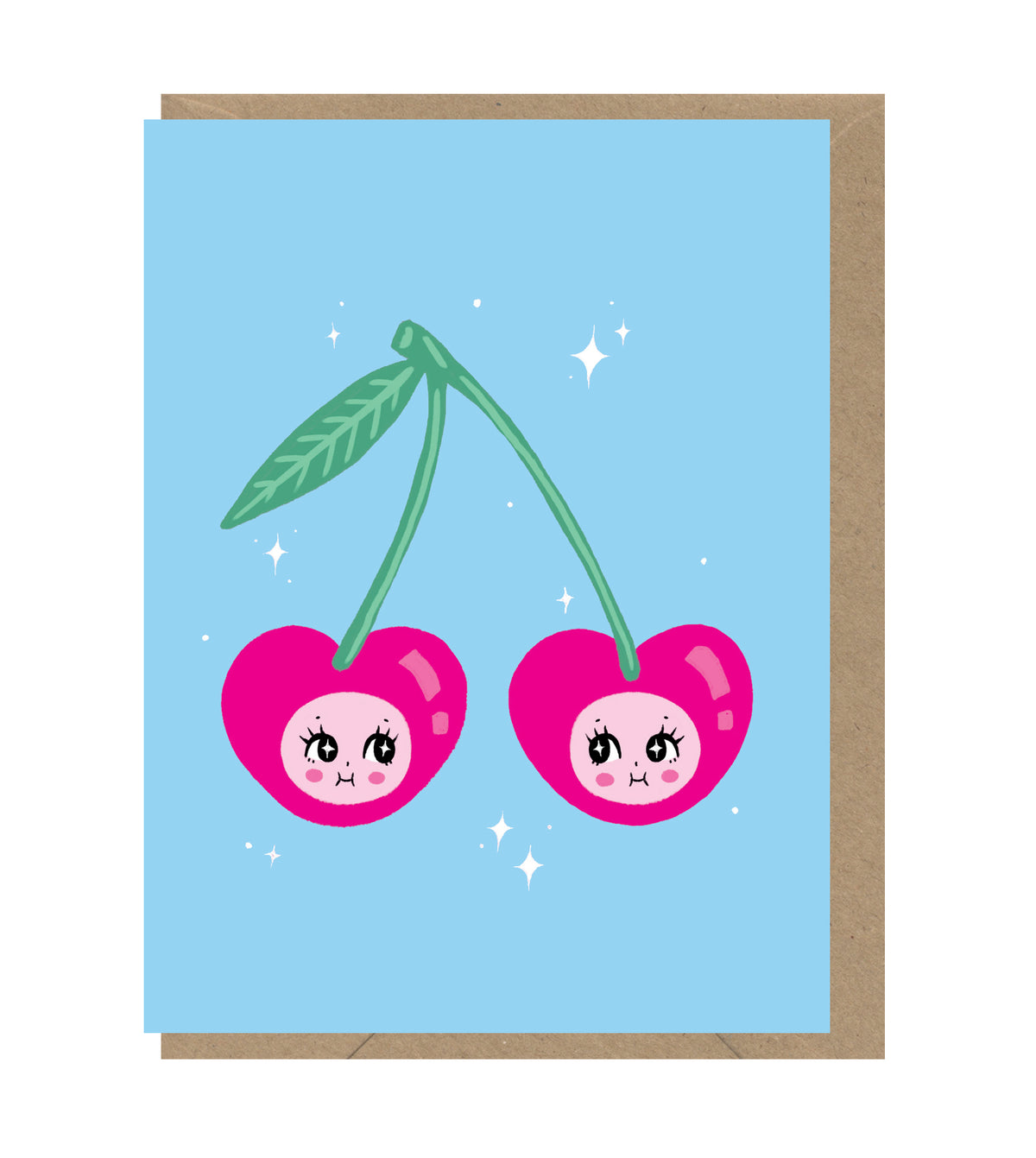 Little Trinkets Cherries Mini Card By Penny Black