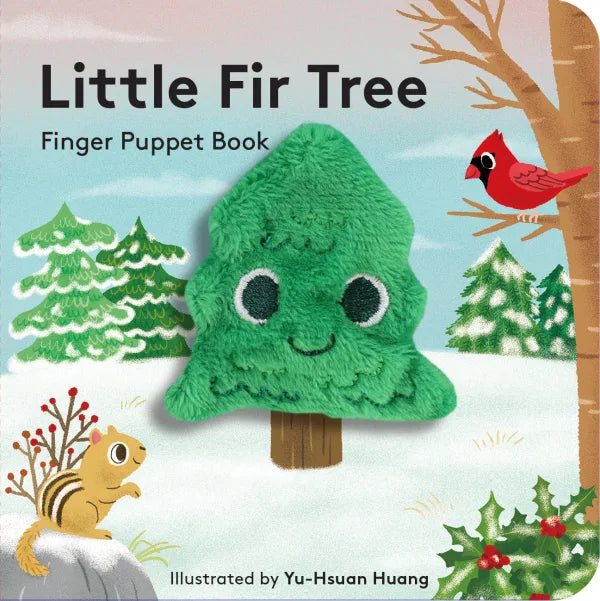 Little Fir Tree Christmas Finger Puppet Book by penny black