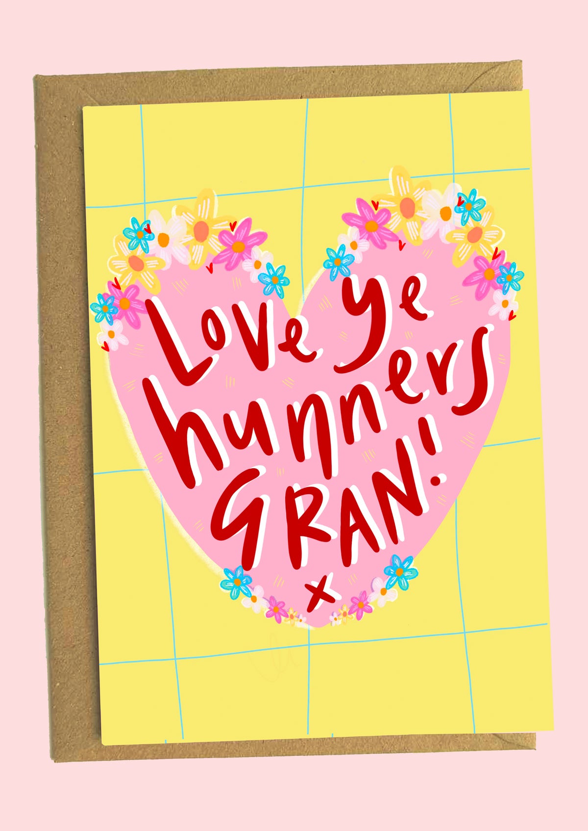Love Ye Hunners Gran Scots Mother&#39;s Day Card by penny black