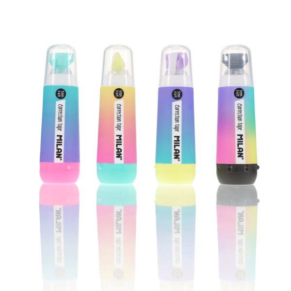 MILAN Correction Tape - assorted colours