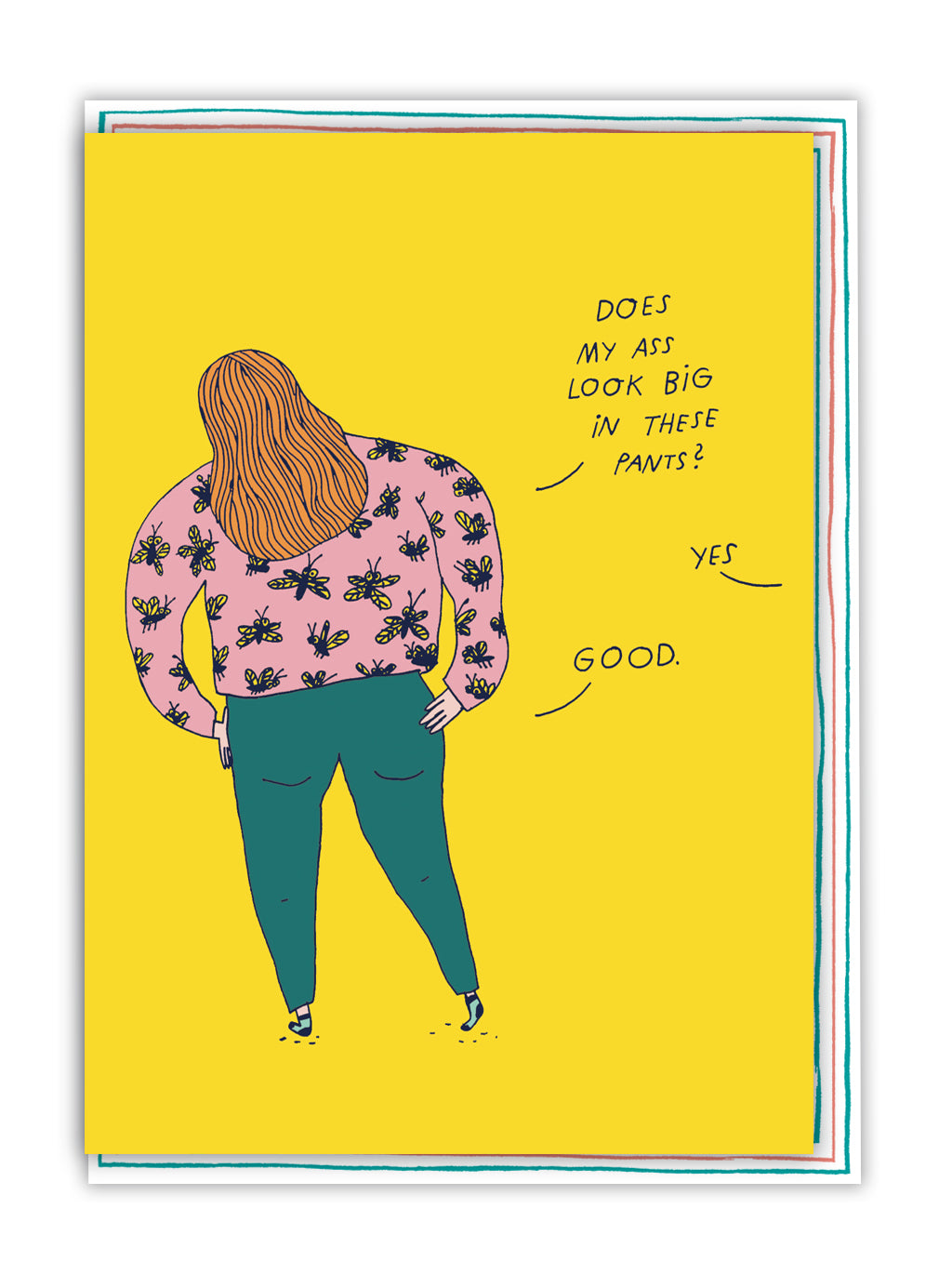 Big Ass Good Funny Card By Penny Black