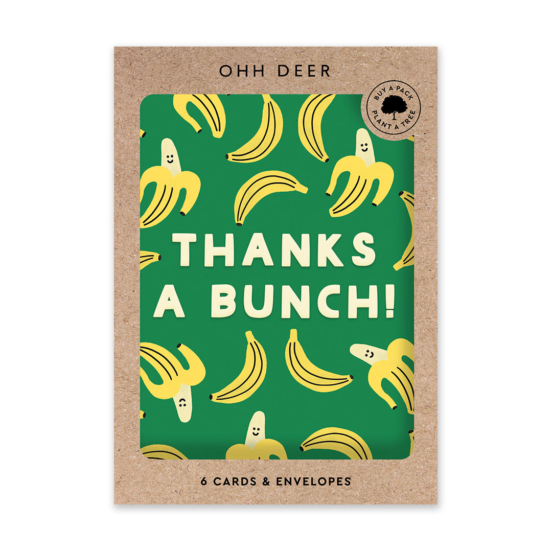 Thanks a Bunch! Thank You Card 6 Pack By Penny Black