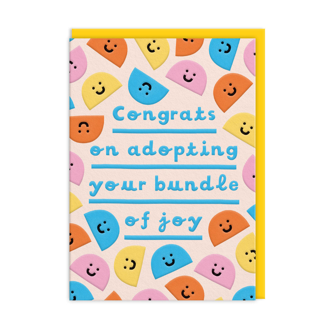 Adopting Your Bundle Of Joy New Baby Card By Penny Black