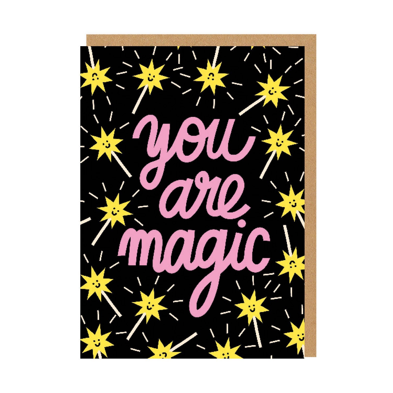 You Are Magic Smiley Stars Card By Penny Black