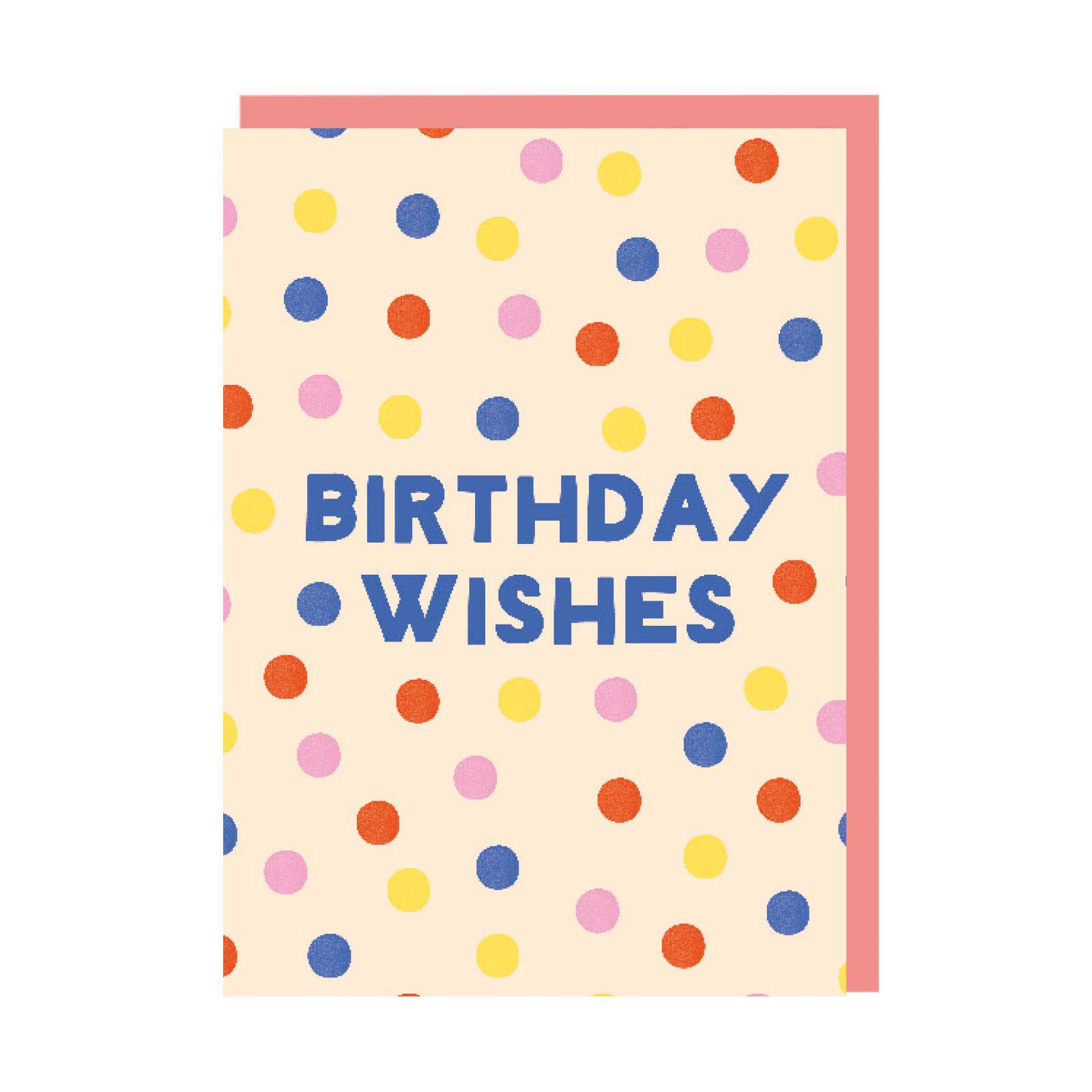 Polka Dot Birthday Wishes Card By Penny Black