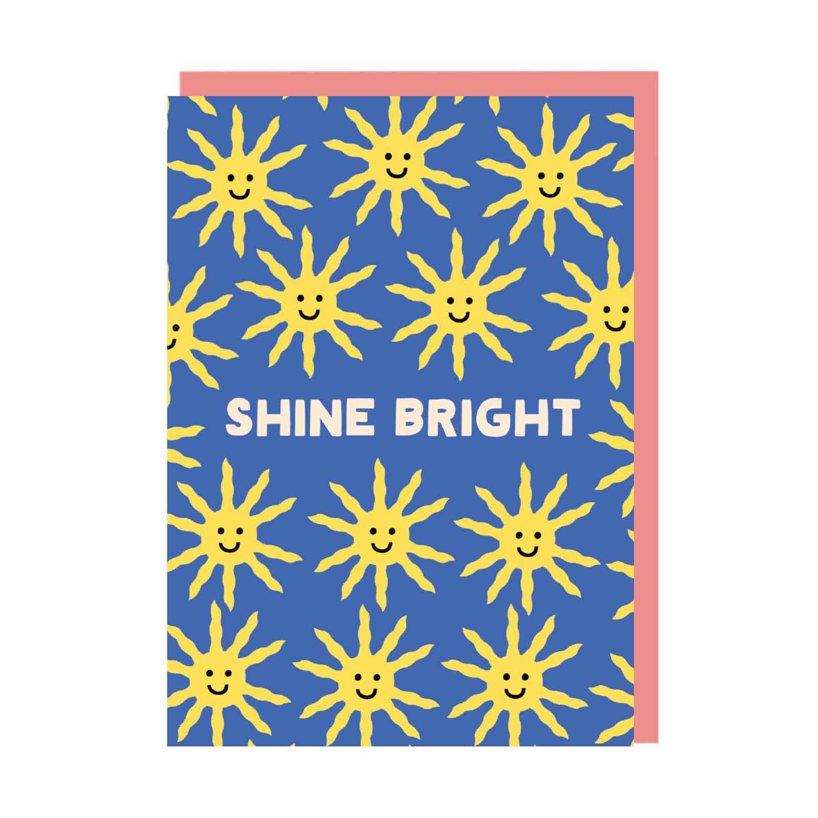 Shine Bright Smiling Suns Card By Penny Black