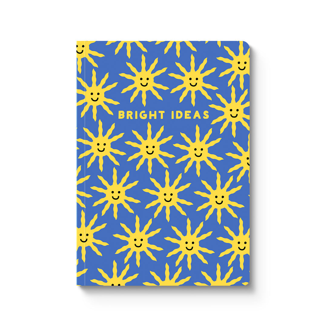 Bright Ideas A5 Paperback Notebook By Penny Black