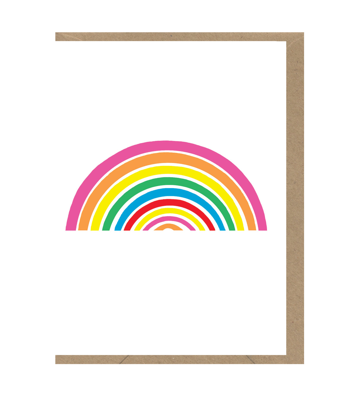 Neon Rainbow Mini Card By Penny Black