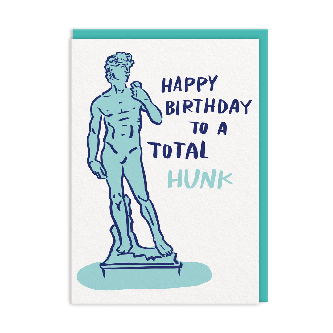 Happy Birthday To A Total Hunk Card By Penny Black