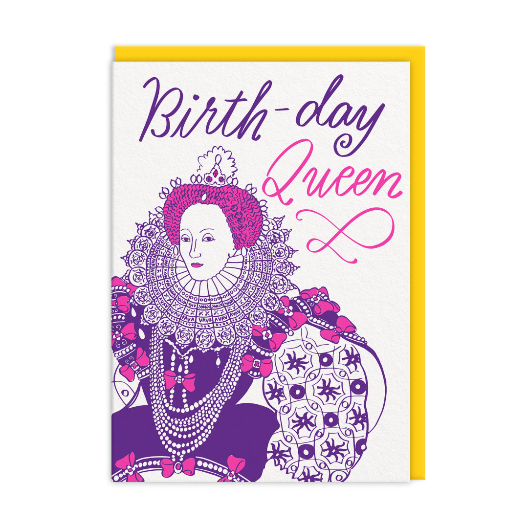 Birthday Queen Elizabeth I Card By Penny Black
