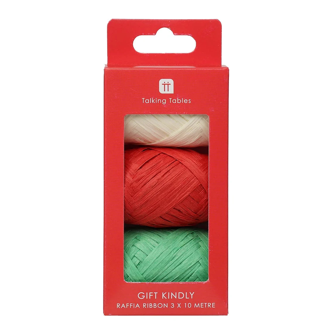Festive Mix Colour Raffia Ribbons - 3 Pk By Penny Black