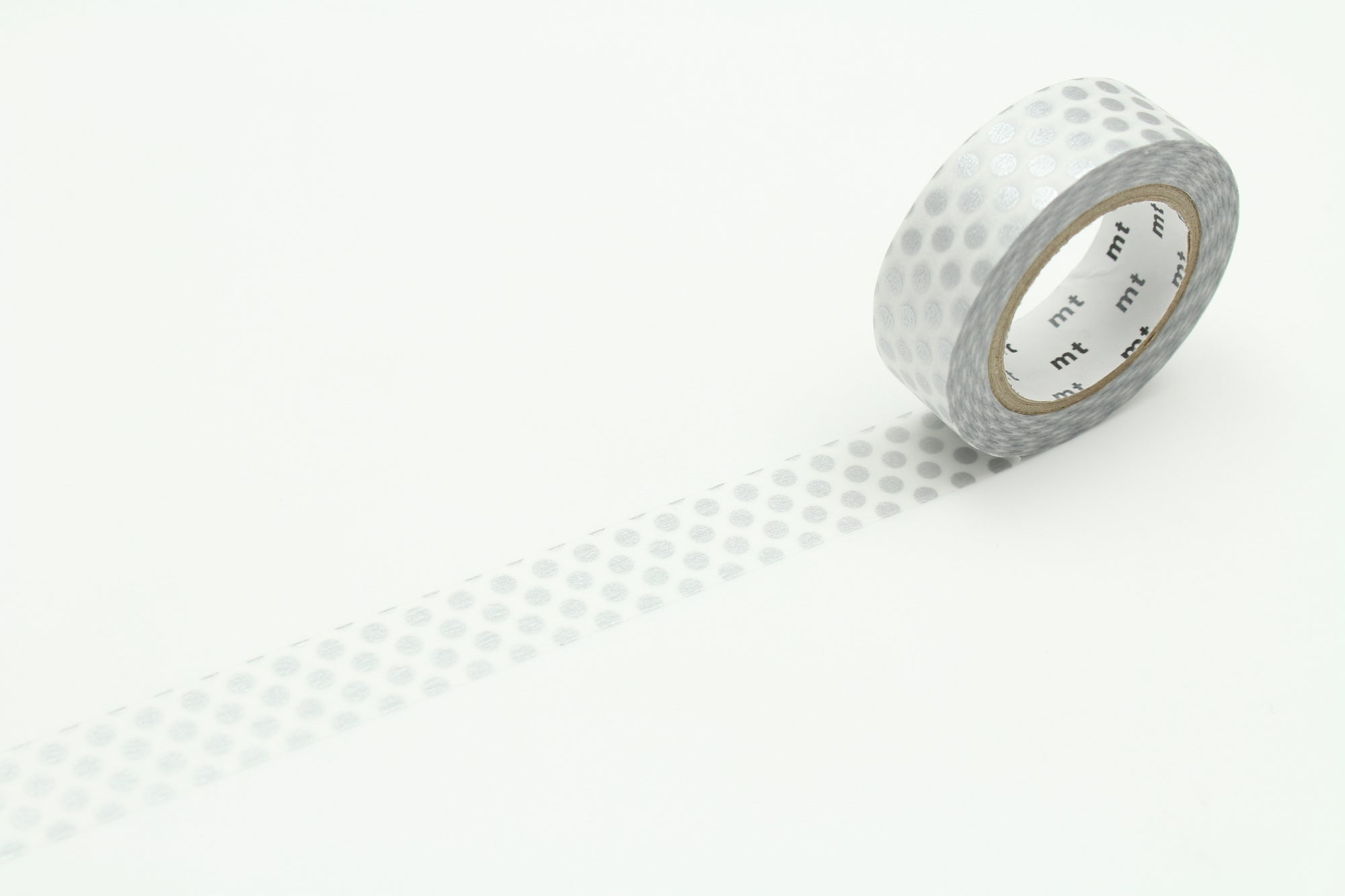 mt Washi Tape - 1P Dot Silver By Penny Black