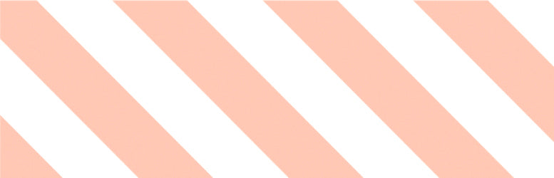 mt Washi Tape - 1P Stripe Salmon Pink by penny black showing close up of design