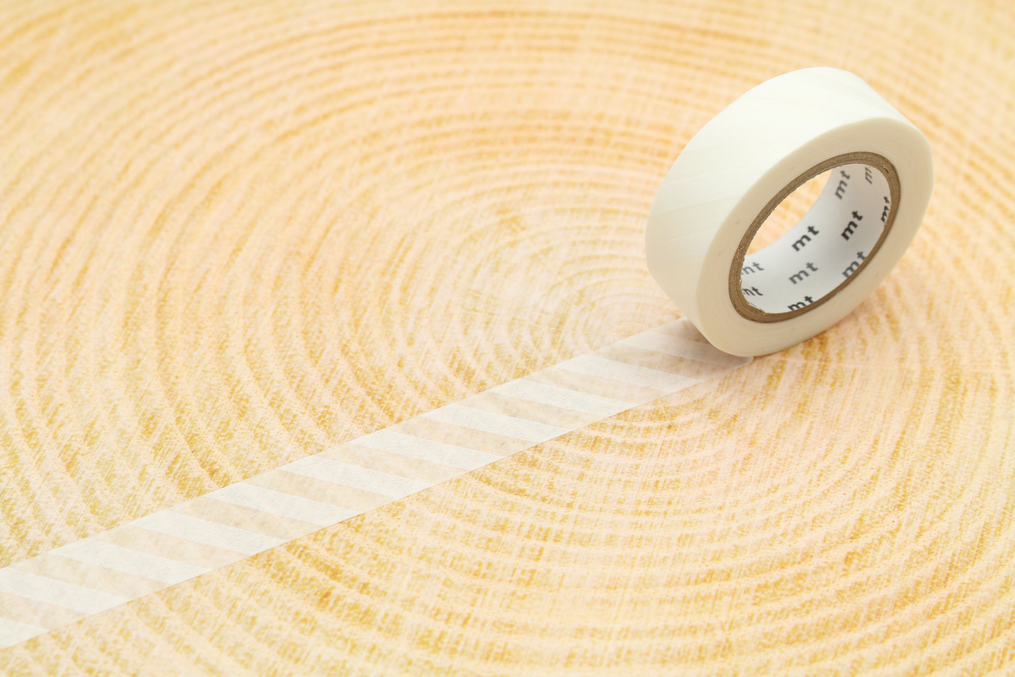 mt Washi Tape - 1P Deco - Stripe White from Penny Black