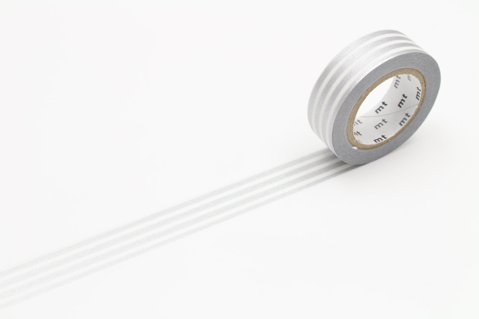 mt Washi Tape - 1P Border Silver 2 By Penny Black