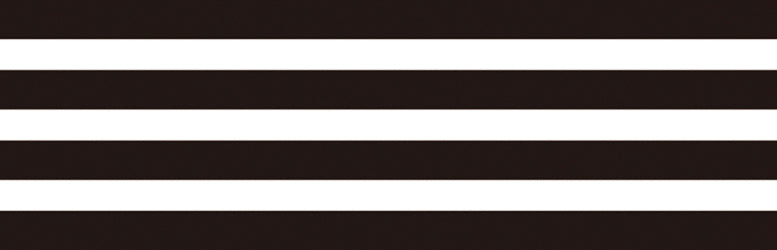 mt Washi Tape - 1P Deco - Border Black from Penny Black