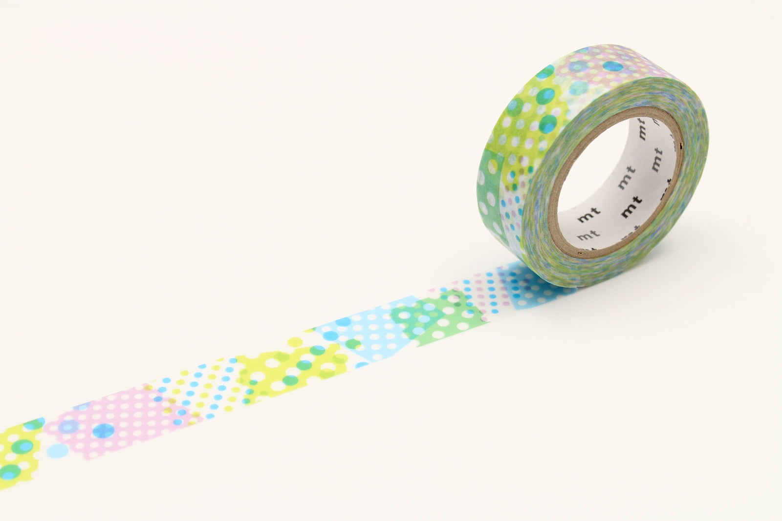 mt Washi Tape - 1P Negapoji Dot Blue By Penny Black