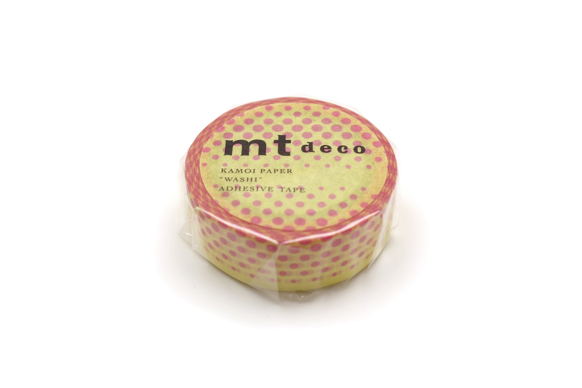 mt Washi Tape - 1P Deco - Pop Dot Yellow from Penny Black