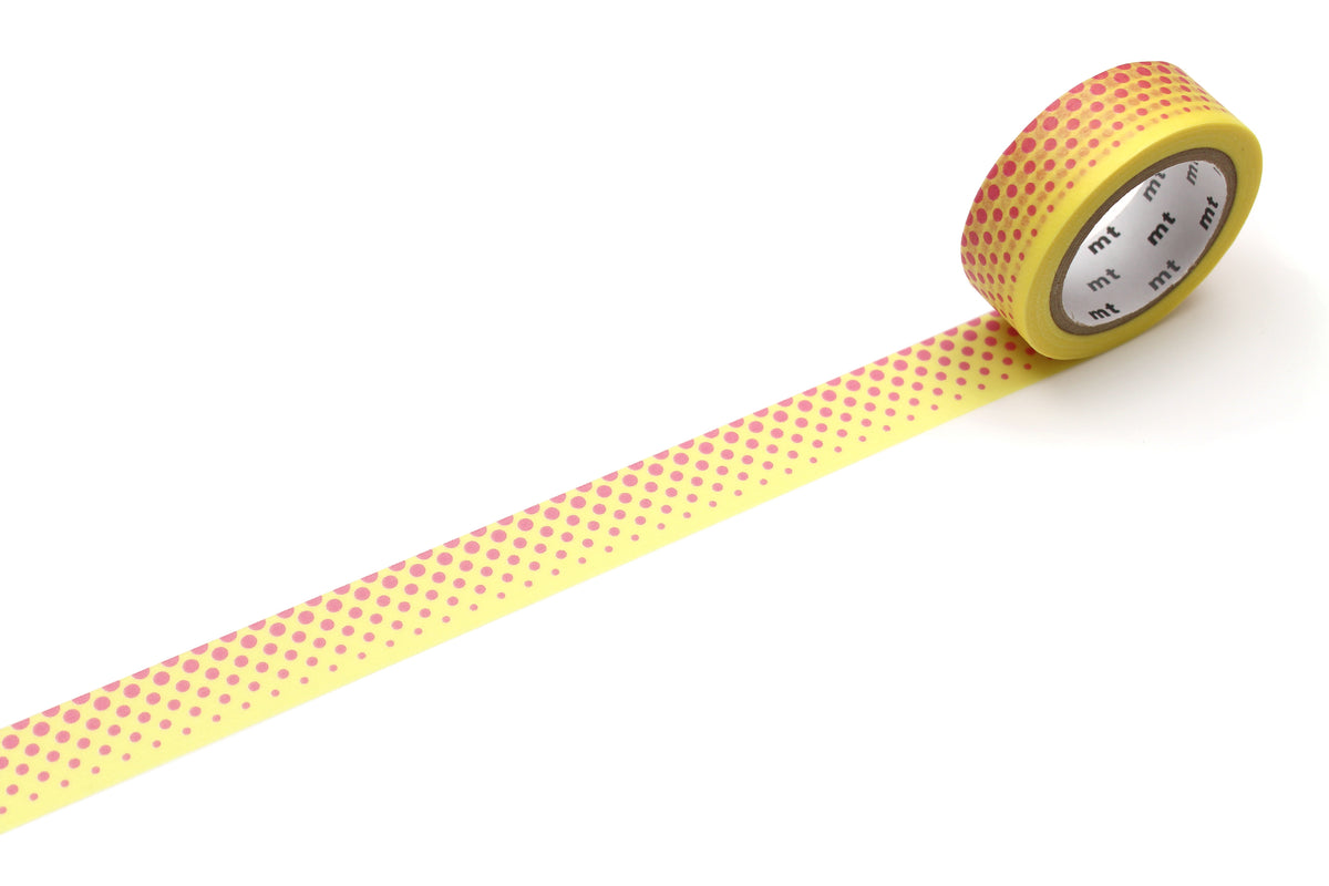mt Washi Tape - 1P Deco - Pop Dot Yellow from Penny Black