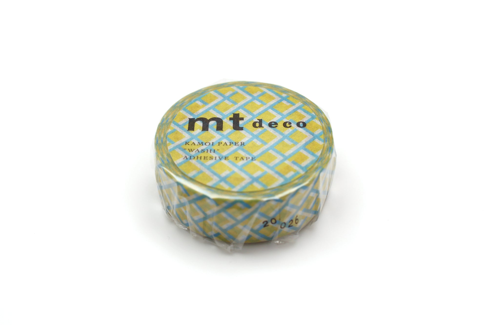 mt Washi Tape - 1P Deco - Mesh Yellow from Penny Black