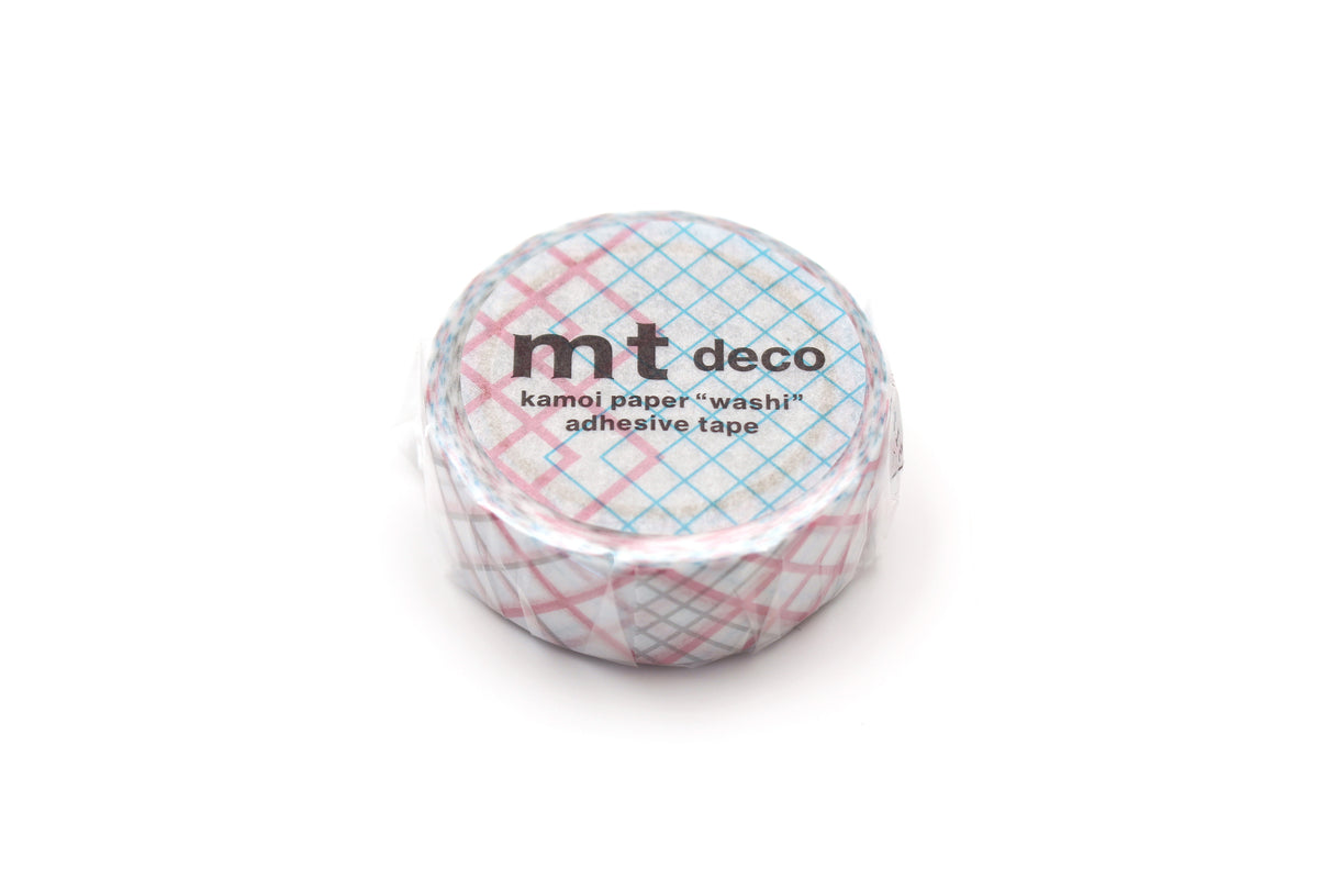 mt Washi Tape - 1P Multi Cross by penny black in packaging