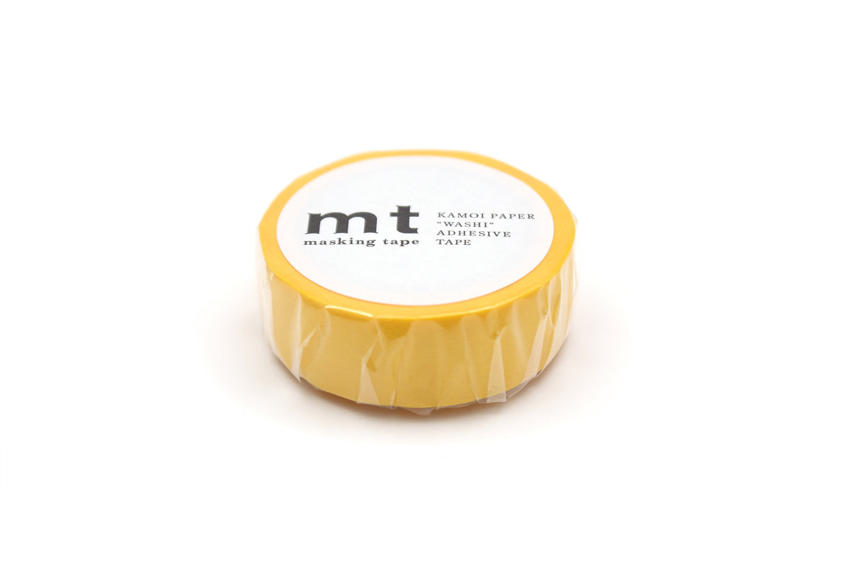 mt Washi Tape - 1P Basic - Yellow from Penny Black