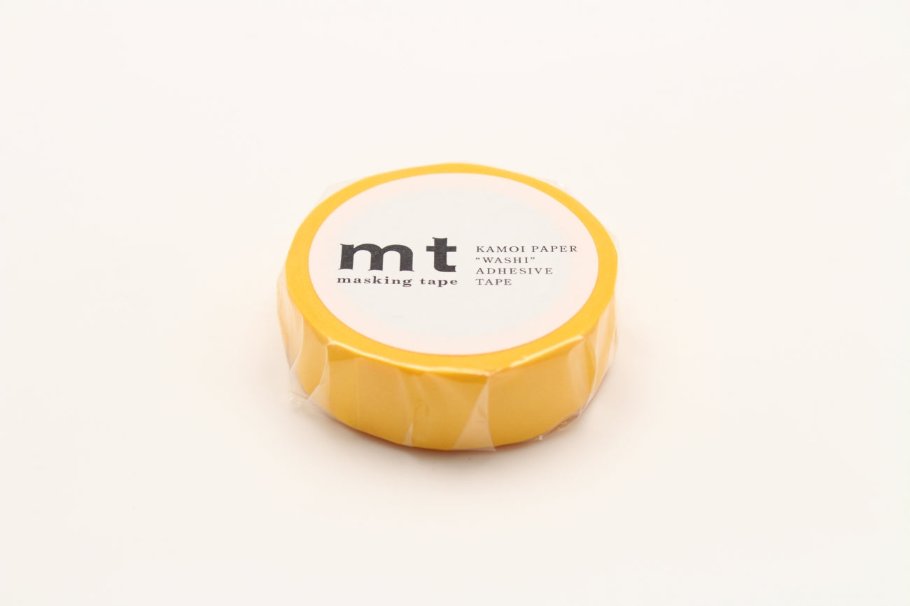 mt Washi Tape - 1P Basic - Yellow from Penny Black