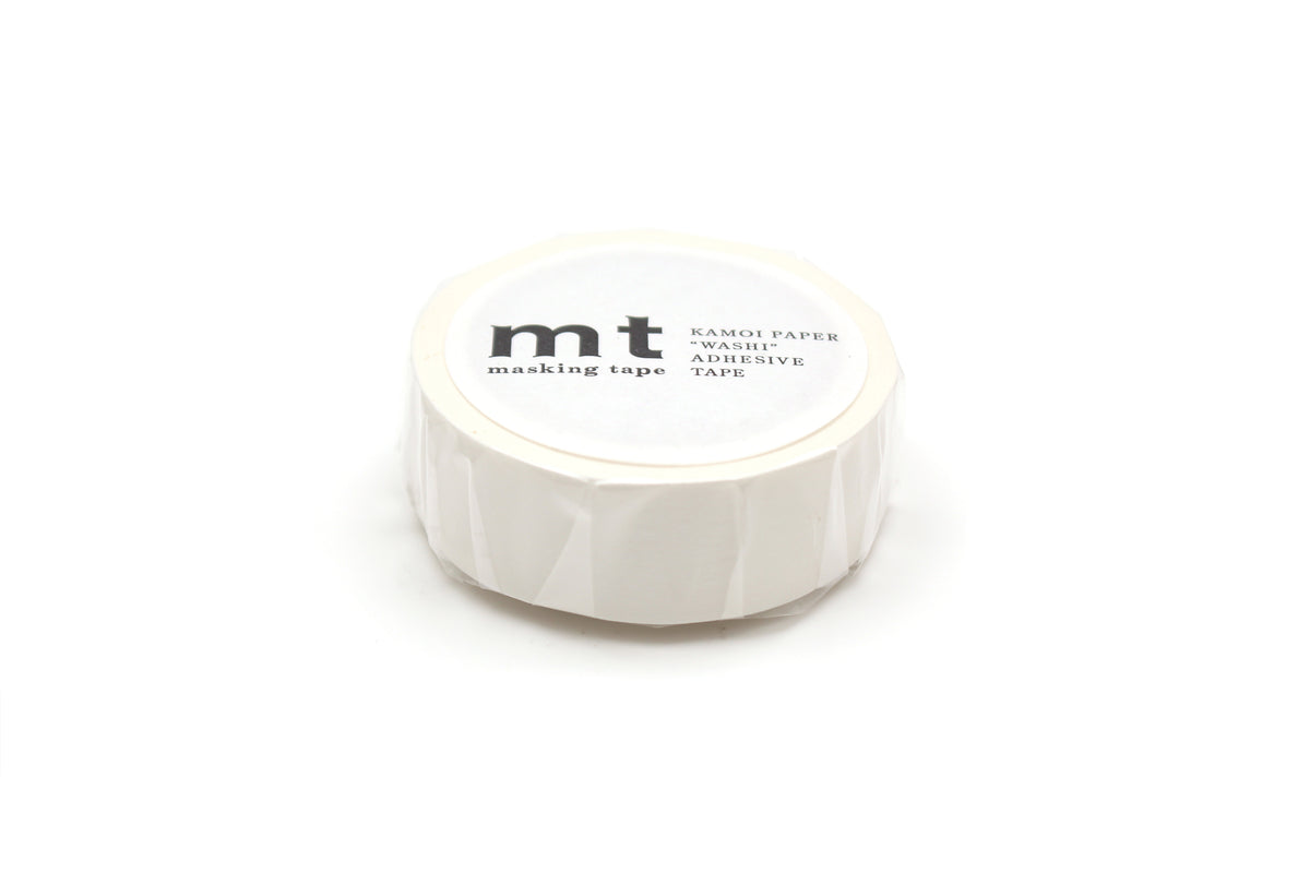 mt Washi Tape - 1P Basic - Matte White from Penny Black