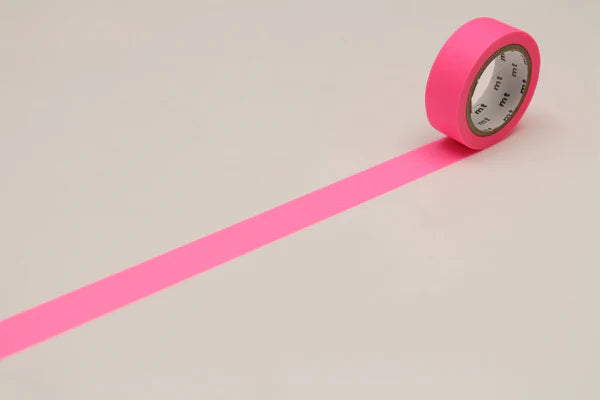 mt Washi Tape - 1P - Shocking Pink By Penny Black