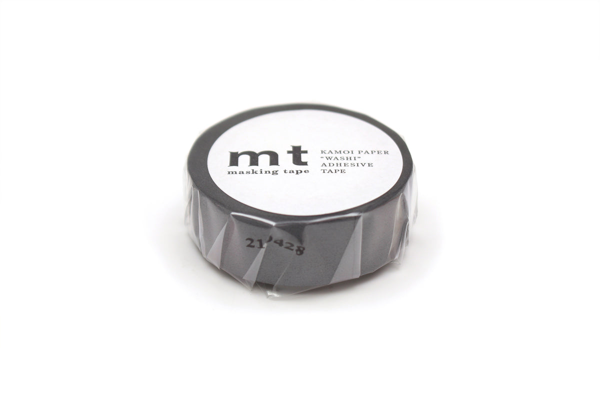 mt Washi Tape - 1P Basic - Matte Grey from Penny Black