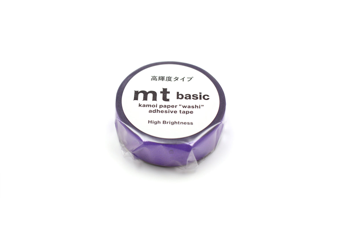 mt Washi Tape - 1P High Brightness Purple by penny black in packaging