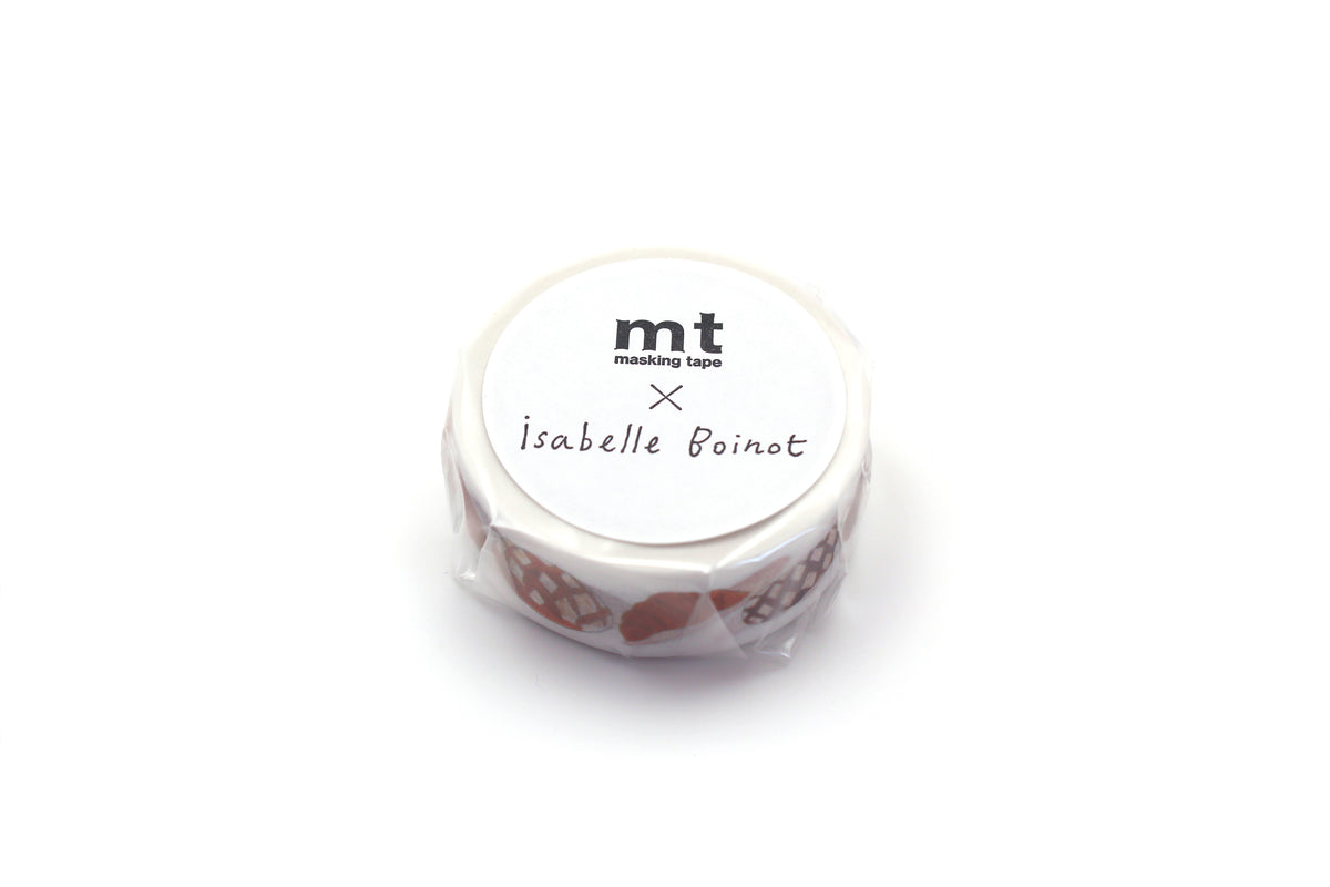 mt Washi Tape - Artist Series - Isabelle Boinot Breads & Pastries by penny black shown in packaging