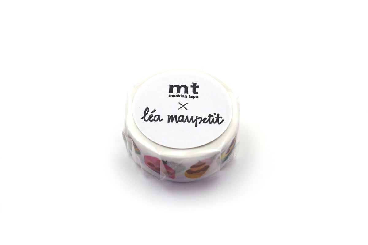 mt Washi Tape - Artist Series - Léa Maupetit Desserts by penny black in packaging