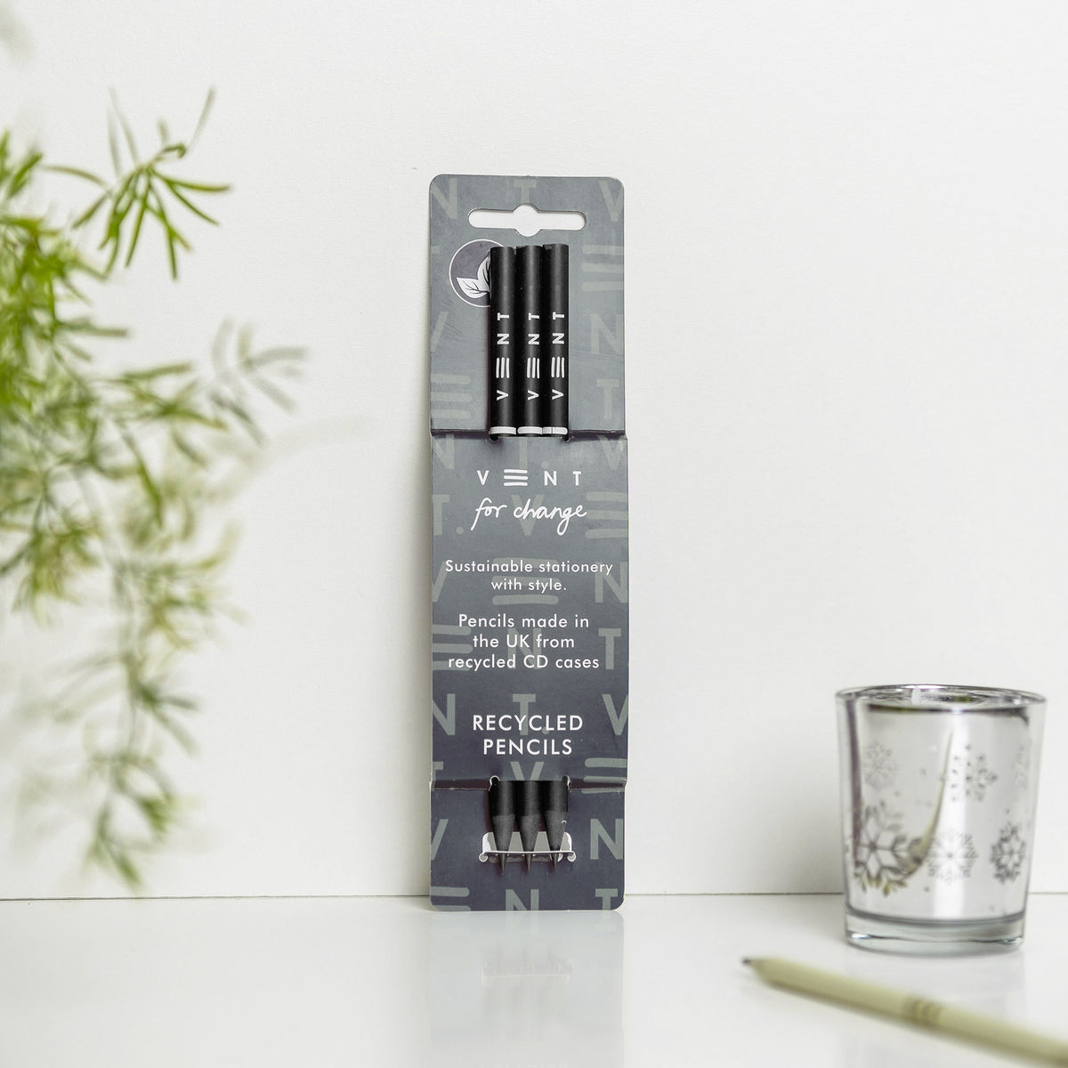 Make a Mark Recycled Pencil Set - 3pk in black by penny black