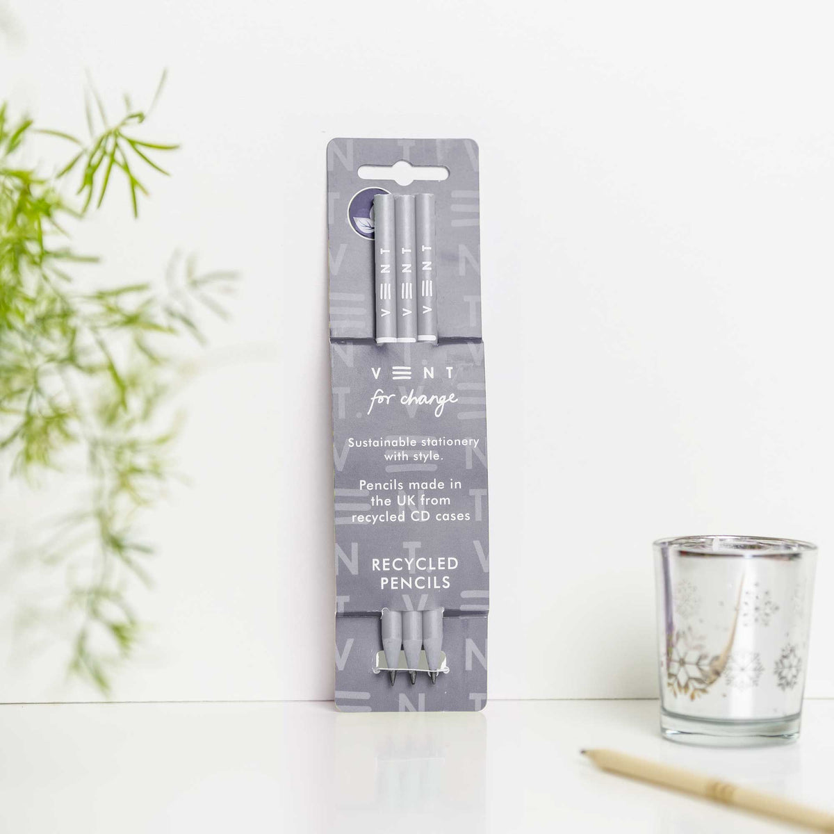 Make a Mark Recycled Pencil Set - 3pk in dusty blue by penny black